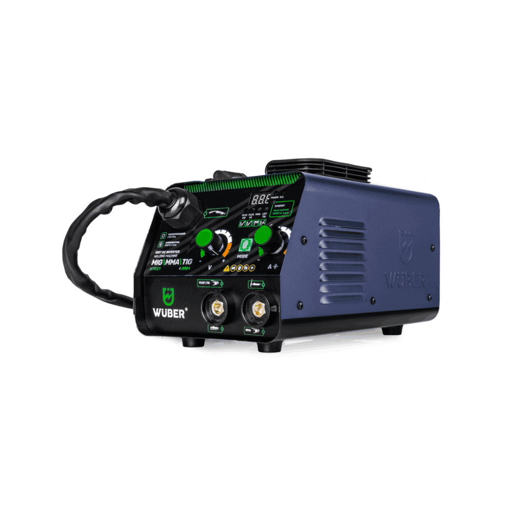 Инверторен заваръчен апарат MIG FLUX MMA TIG 17 A, 1,6-5,0 мм - W19001