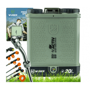 Акумулаторна гръбна пръскачка 20 литра, 12 V, 12 Ah, 5,5 бара - W24022