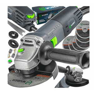 Ъглошлайф 1500 W, с 6 диска, 125 мм, 3000-12000 об/мин. - W27470