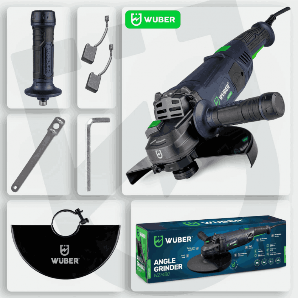 Ъглошлайф 2400 W, 230 мм - W27480