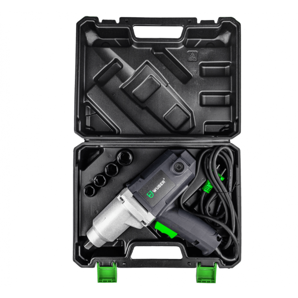 Електрически ударен гайковерт в куфар, 800 Nm, 1/2", 2200 W - W33250