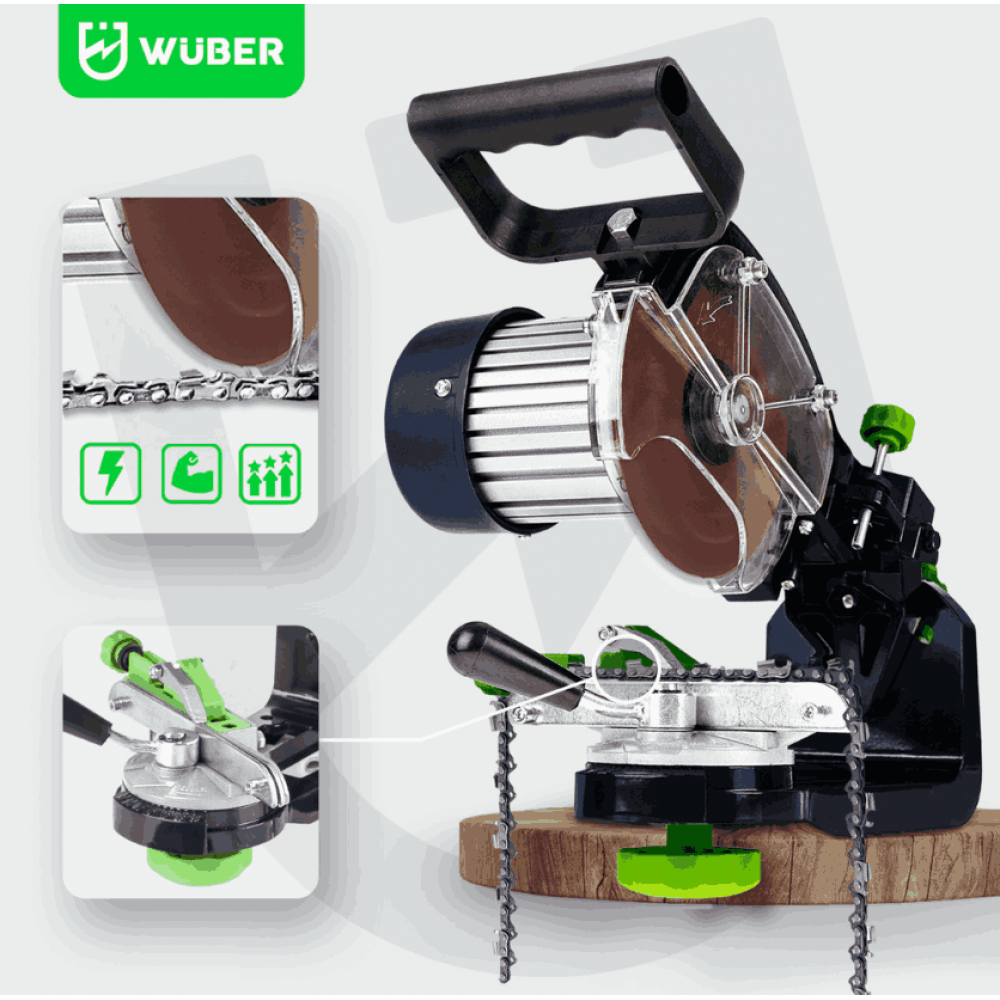 Индукционна машина за заточване на вериги 230V, 800 W - W34375