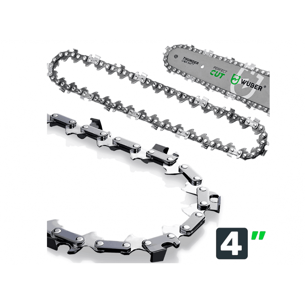 Верига за мини верижни триони 4", прецизно рязане - W37003