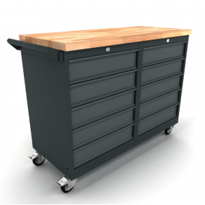 Мобилен модулен шкаф Workbench с 2x 5 чекмеджета - WBG124M04