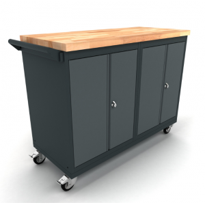Мобилен модулен шкаф Workbench с 2x2 врати - WBG124M10