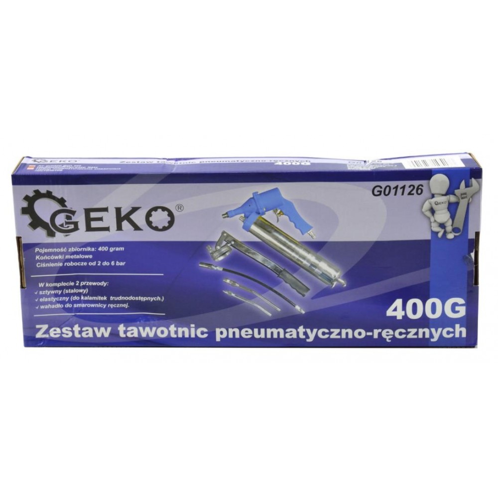 Комбиниран пневматичен и ръчен такаламит Geko G01126