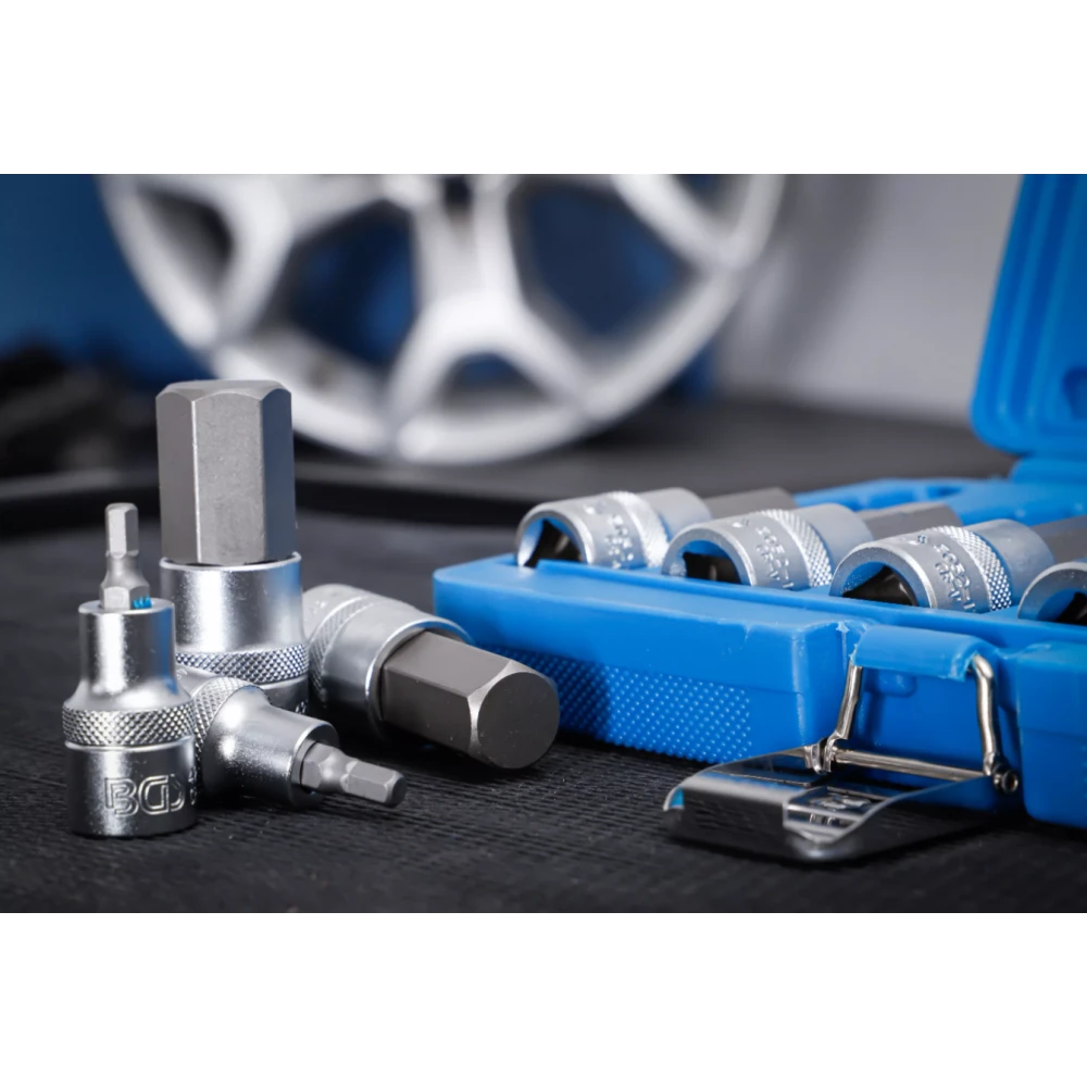 Комплект шестограми на вложка 12 части 1/2" 6-22мм BGS5052