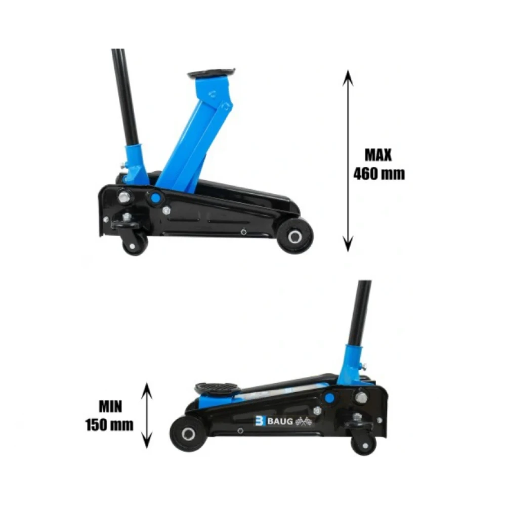 Крик хидравличен тип крокодил 3 тона B3202