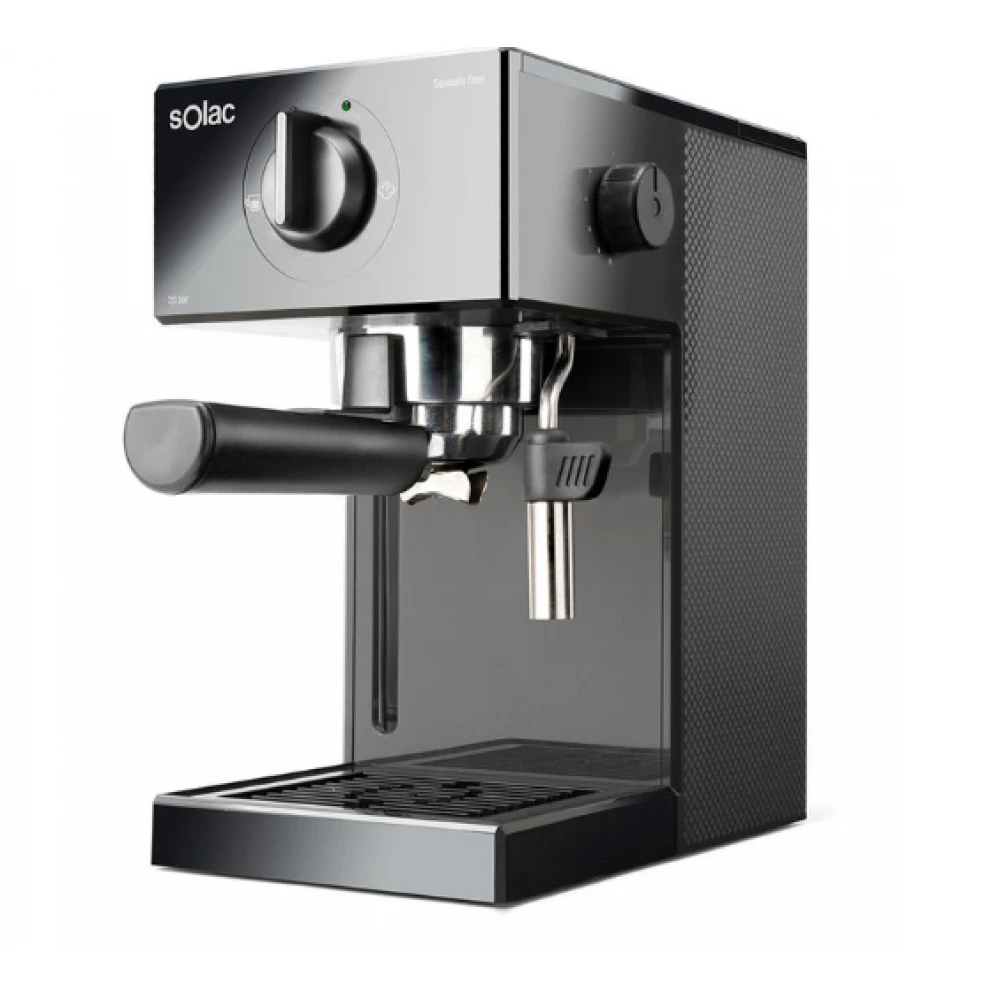 Кафемашина със цетка 1050W SOLAC CE4502