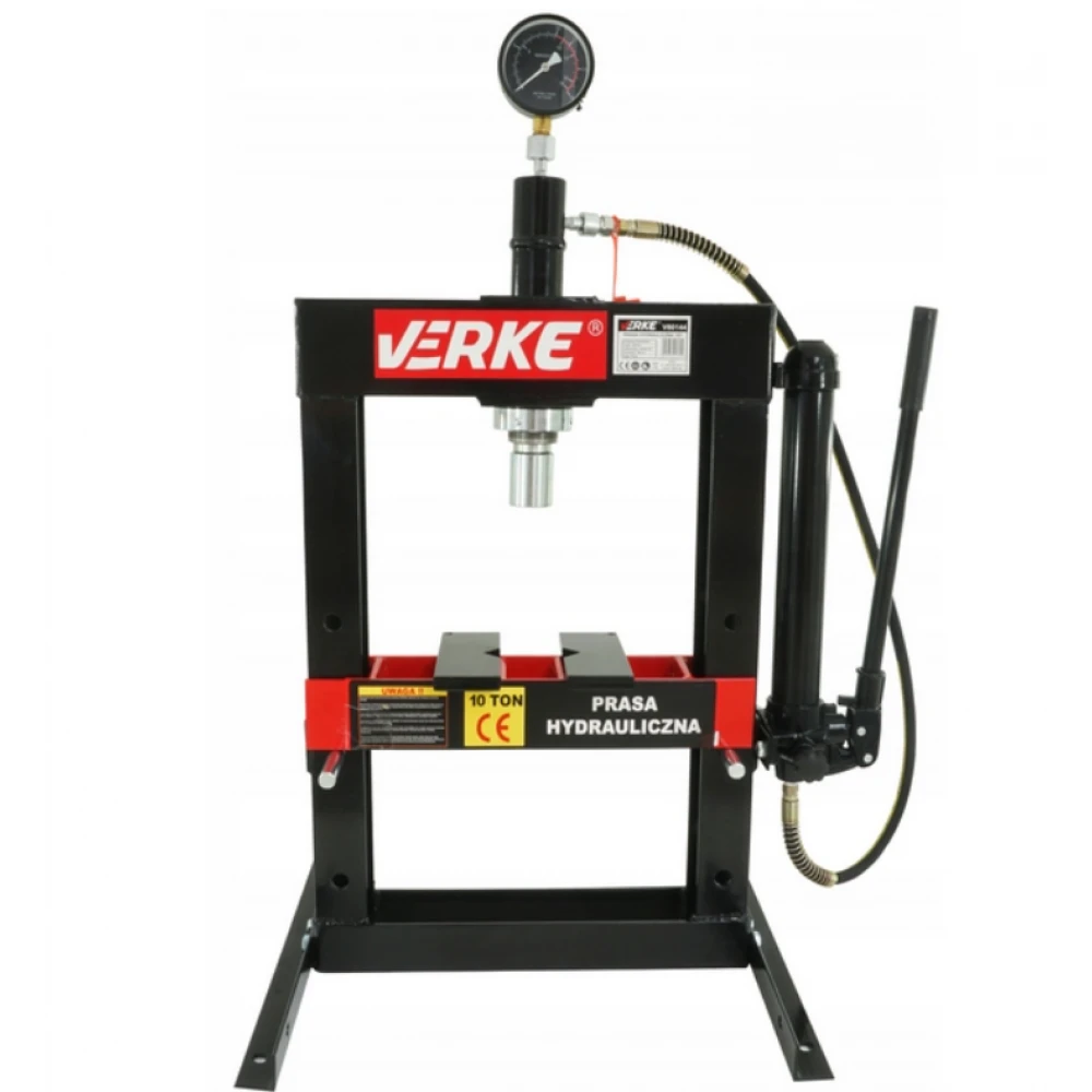 Хидравлична преса с манометър 10 тона V80144
