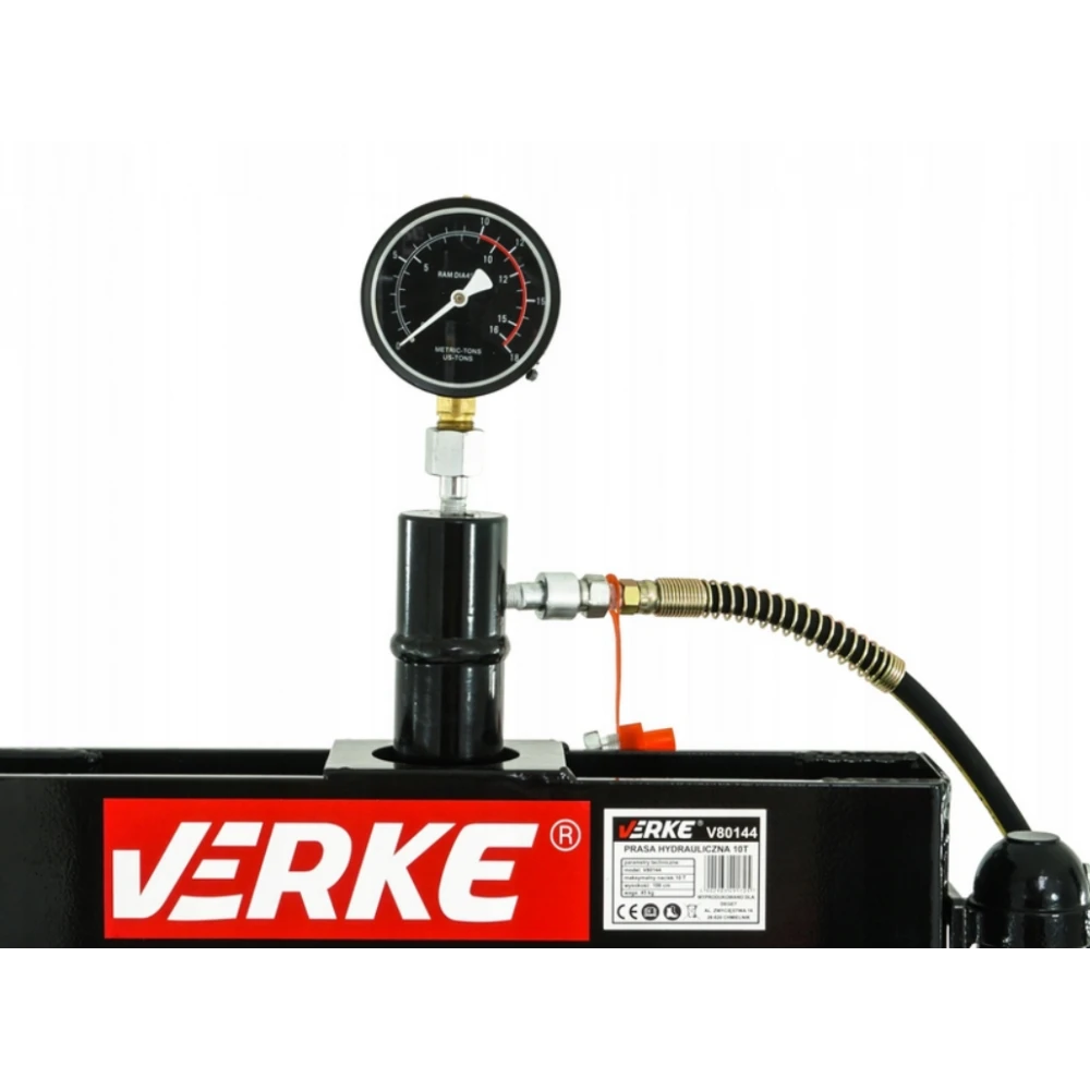 Хидравлична преса с манометър 10 тона V80144