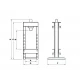 Хидравлична преса с манометър 10 тона V80144