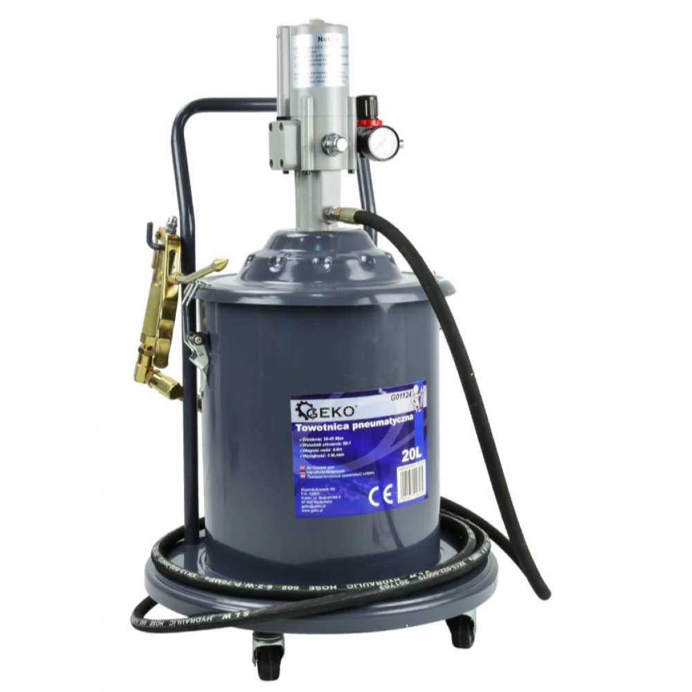 Пневматична помпа за гресиране - такаламит 20л.