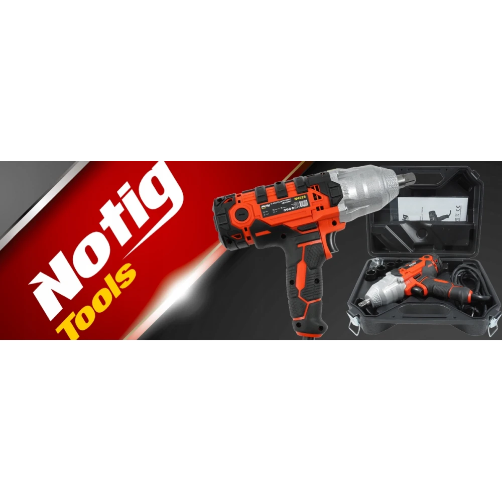 Електрически ударен гайковерт 1/2 650W 750Nm N4325