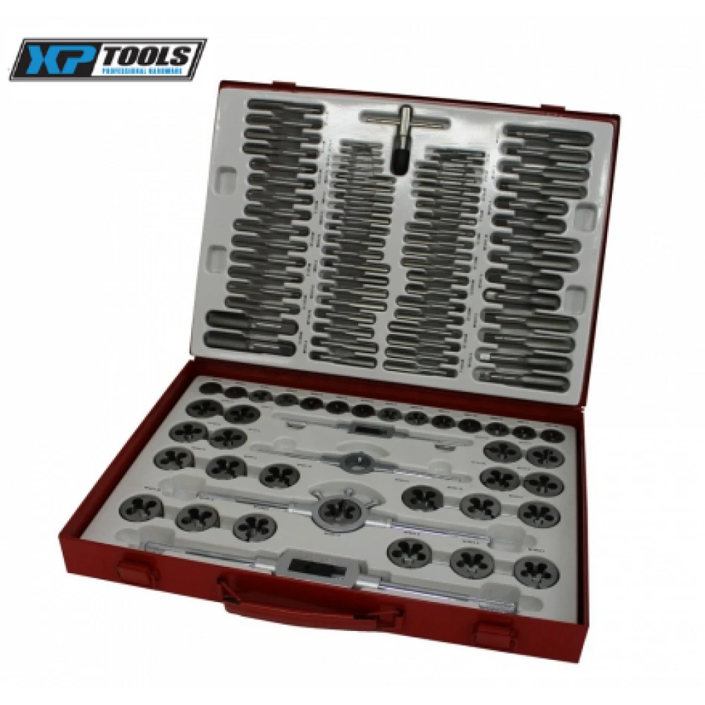 Комбиниран к-кт метчици и пфлашки (инчови и метрични) 110 части TD110MI