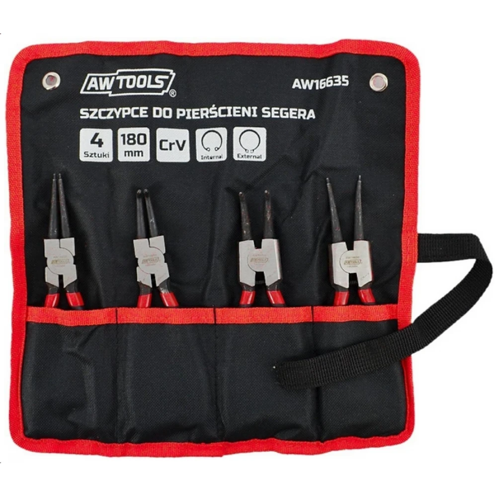 К-кт зегер клещи 180мм 4 броя AW16635