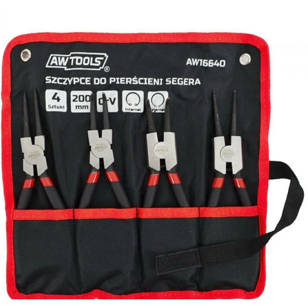 К-кт зегер клещи 180мм 4 броя AW16635