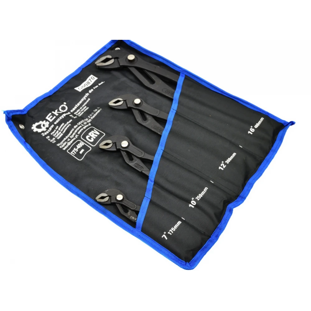 К-кт клещи тип гарги 4 бр. 175мм-400мм G00870