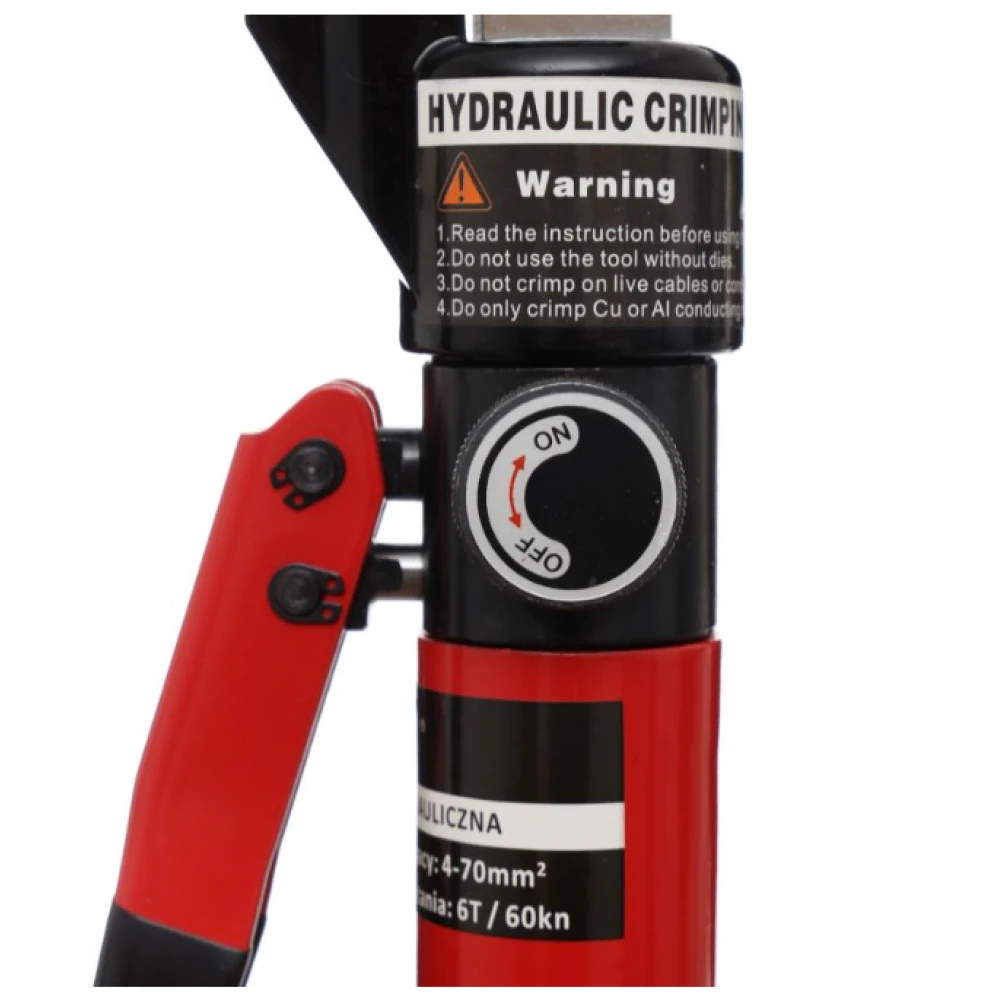 Хидравлични клещи за кримпване / кербоване 4-70mm KD10341