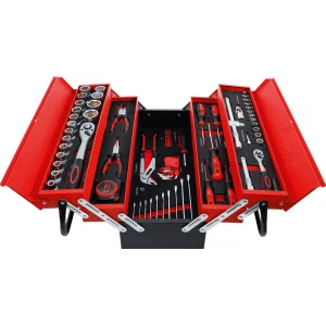 Метална кутия с инструменти 86 части BGS6056