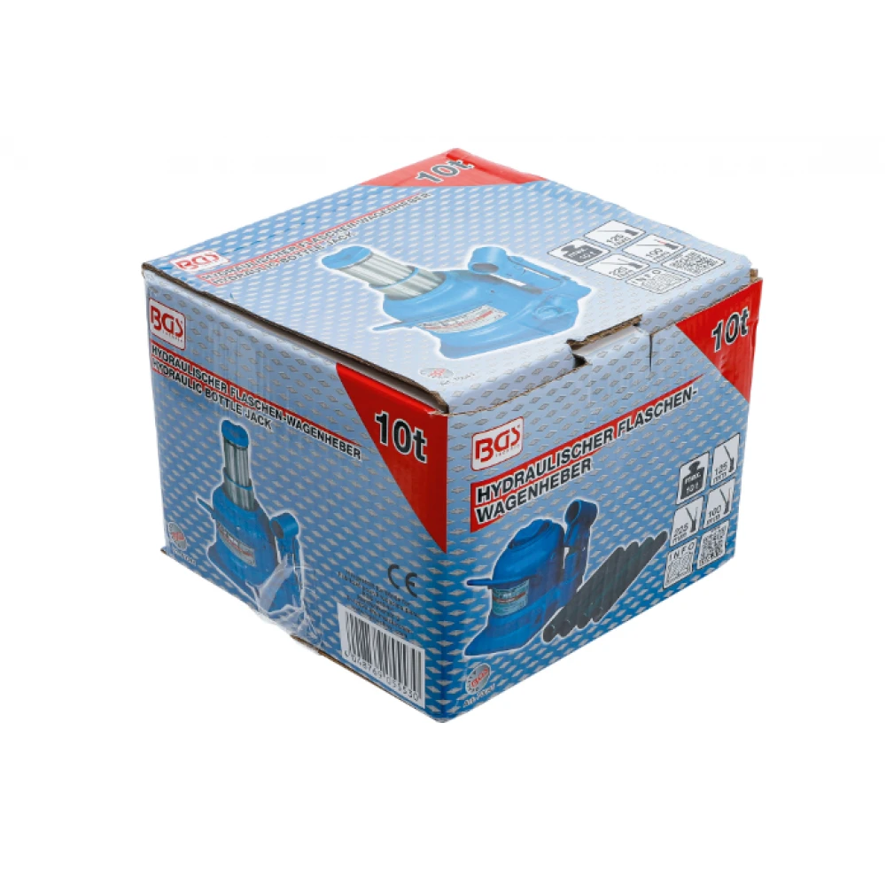 Хидравличен нископрофлиен крик 10 тона BGS70041