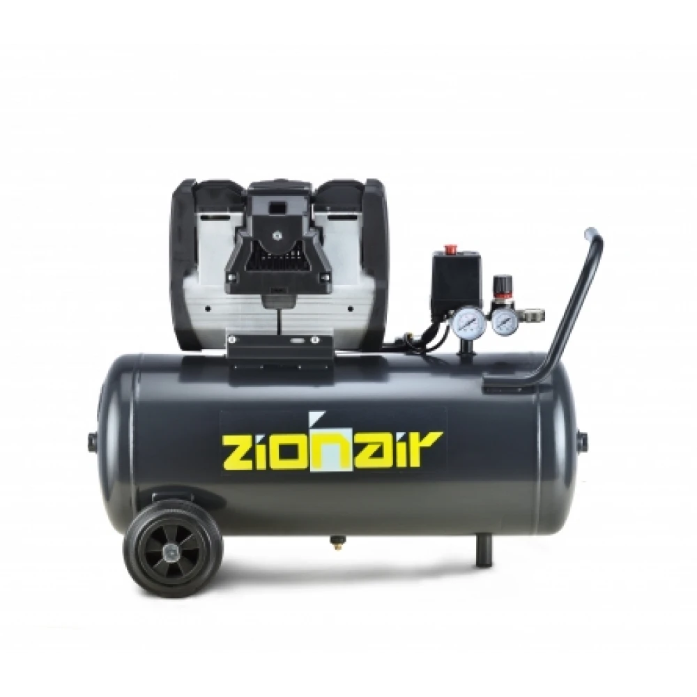 Компресор тих / безмаслен 50 литра 1,5kW 230V (обезшумен) ZionAir CP20OS 