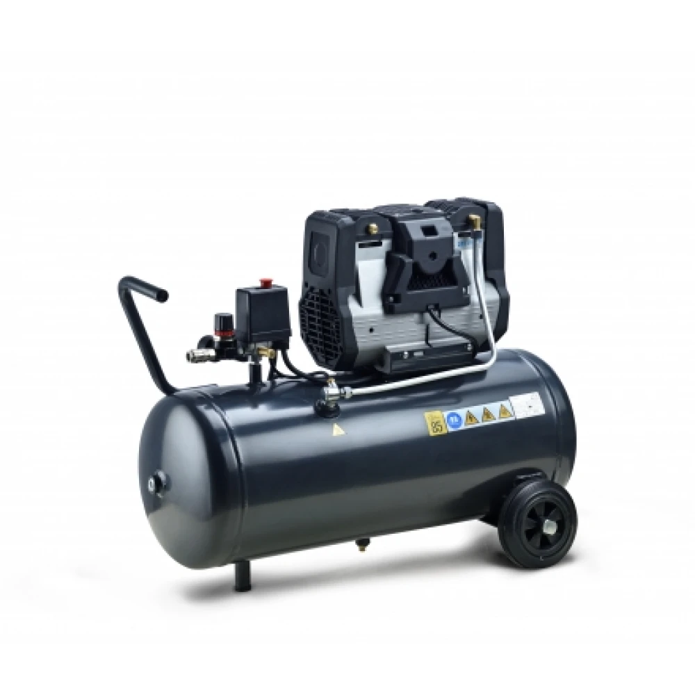 Компресор тих / безмаслен 50 литра 1,5kW 230V (обезшумен) ZionAir CP20OS 