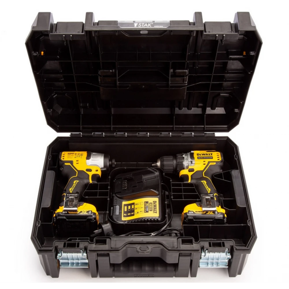 К-кт акумулаторен гайковерт / винтоверт Dewalt DCK2110L2T
