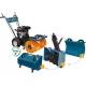 Комбинирана машина 4 в 1 снегорин / метачка / листосъбирачка KS 7HP-MFM 80Е