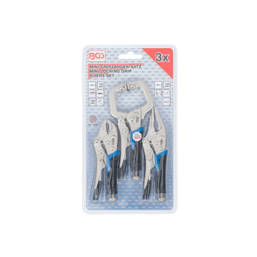 Клещи чираци 3 броя BGS4499