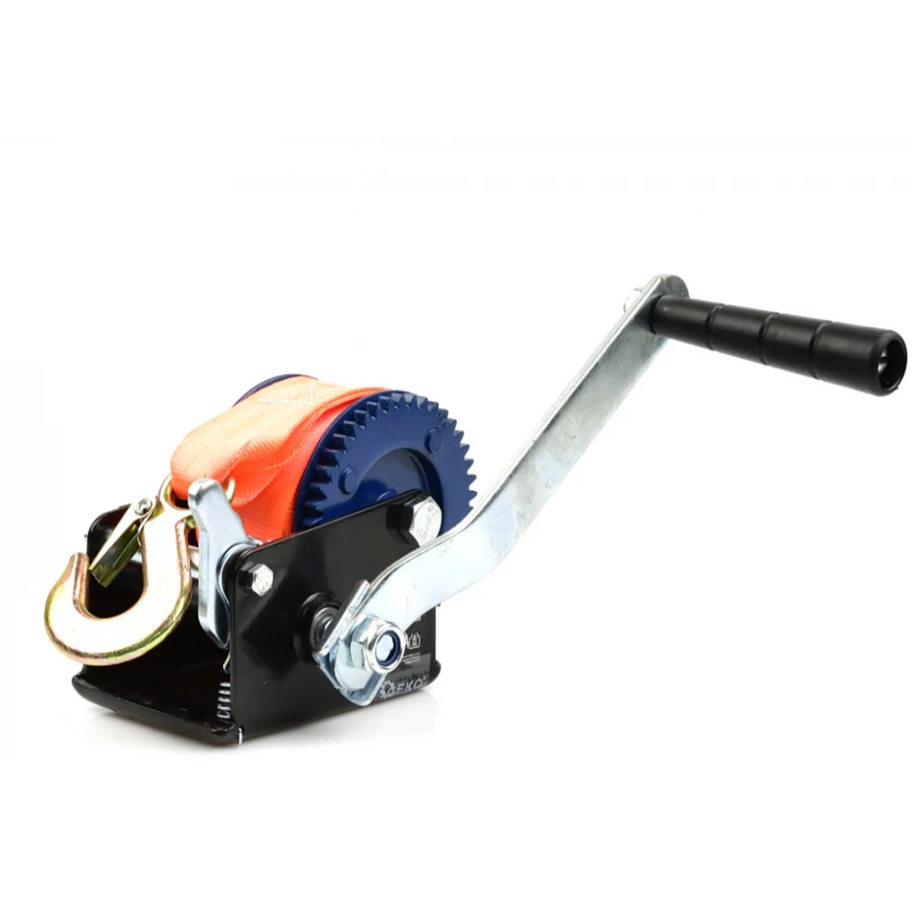 Ръчна лебедка с колан 5 метра 363 кг G01084