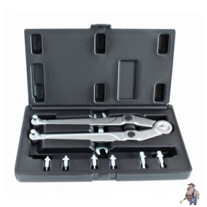 К-кт секторен ключ за гайки с пинове A-486