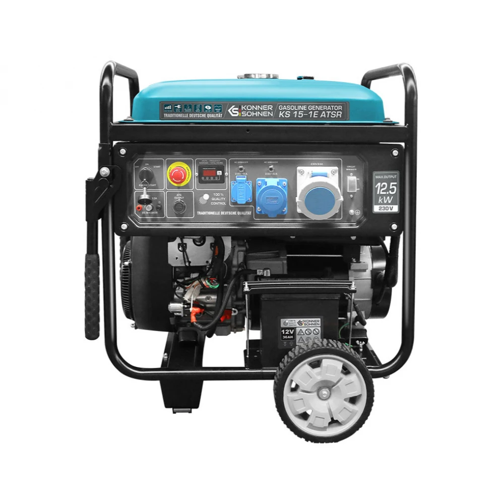 Бензинов генератор / агрегат за ток "Könner & Söhnen" KS 15-1E ATSR