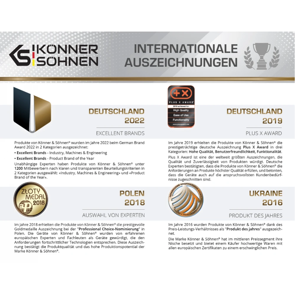 Бензинов генератор / агрегат за ток "Könner & Söhnen" KS 15-1E ATSR