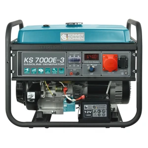 Бензинов генератор за ток / агрегат 5.5kW "Könner & Söhnen" KS 7000E-3