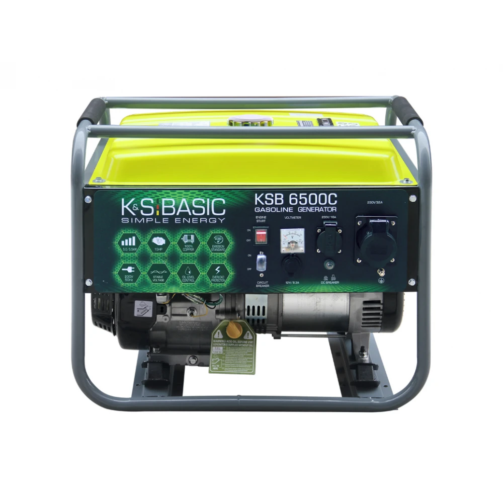 Бензинов генератор / агрегат за ток 5.5kW KSB 6500C