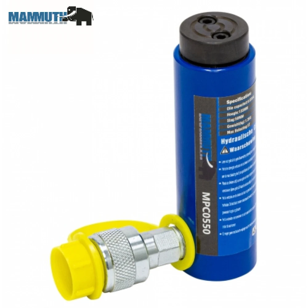 Хидравличен цилиндър / крик 5 тона 50мм MAMMUTH MPC0550