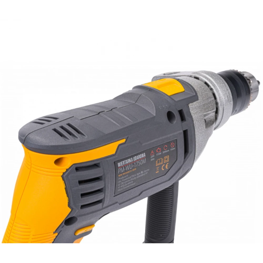 Електрическа ударна Бормашина 1750W Powermat PM-WU-1750M