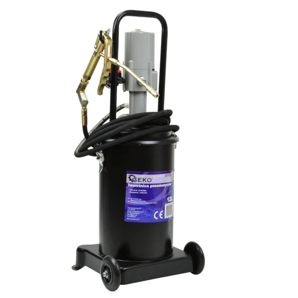 Пневматична система за гресиране - такаламит 12 литра - GEKO G01129