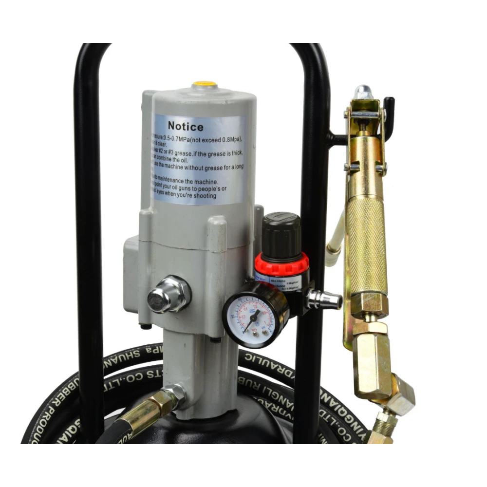 Пневматична система за гресиране - такаламит 12 литра - GEKO G01129