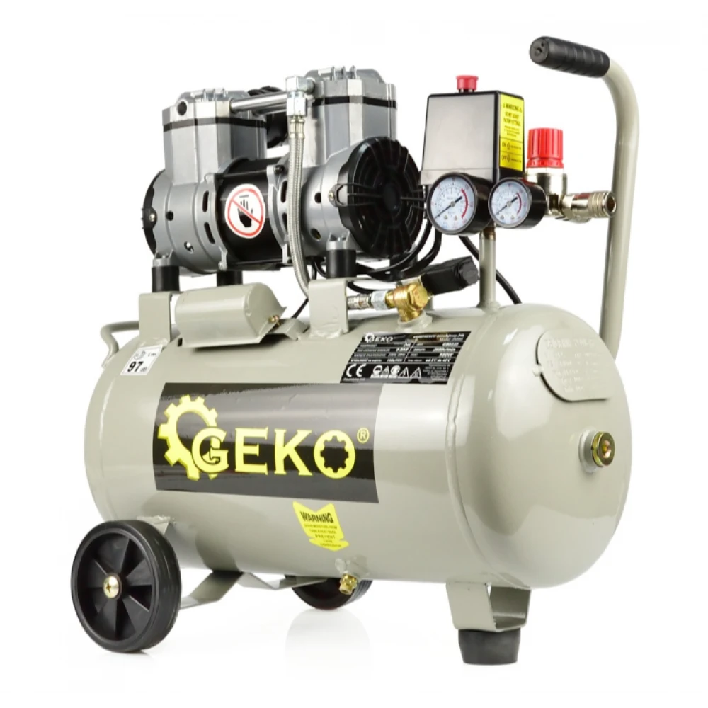 Компресор за въздух Тих / Безмаслен 24 литра 980W G80335