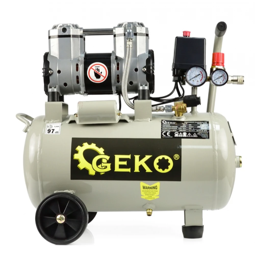 Компресор за въздух Тих / Безмаслен 24 литра 980W G80335