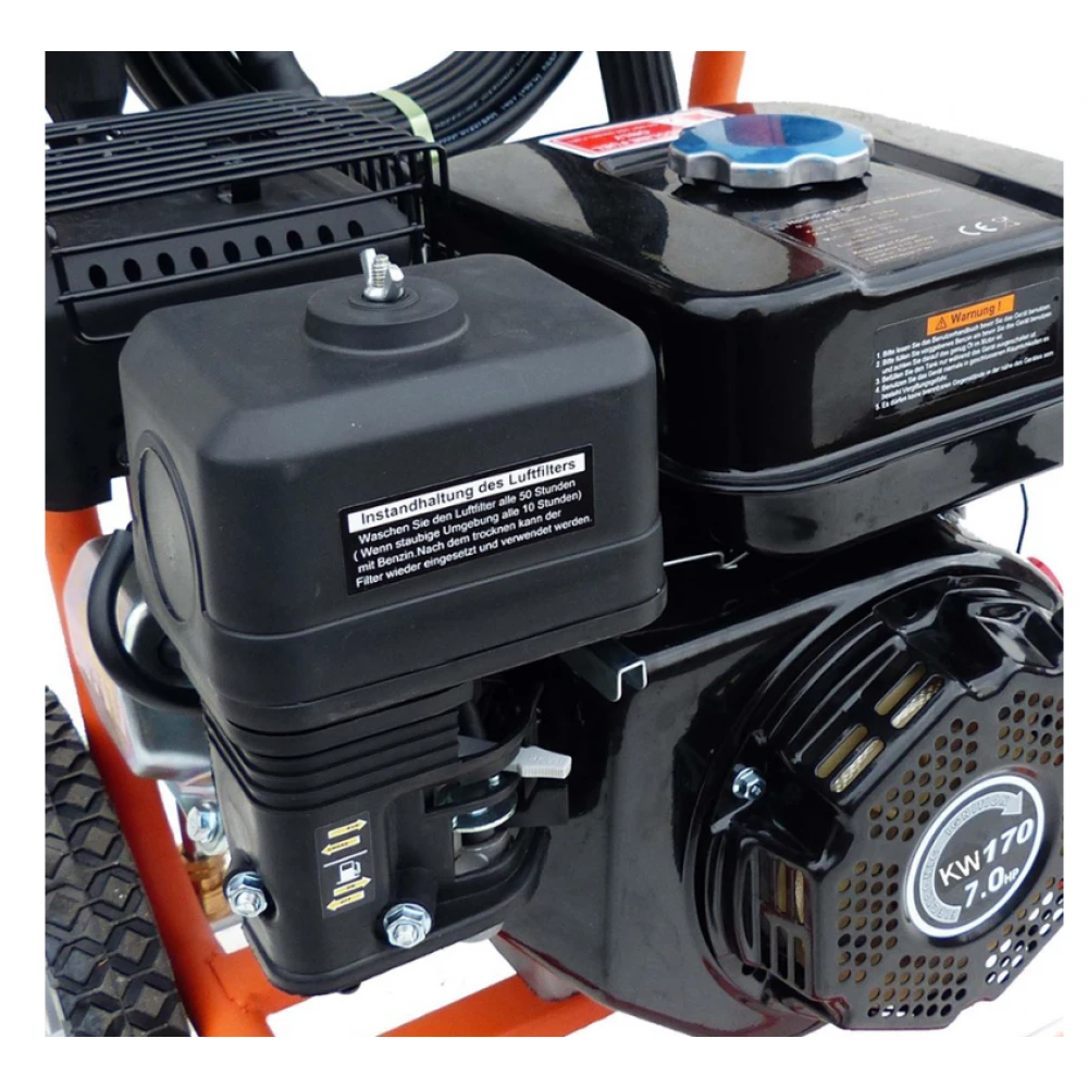 Бензинова водоструйка 206 бара Knappwulf KW3000