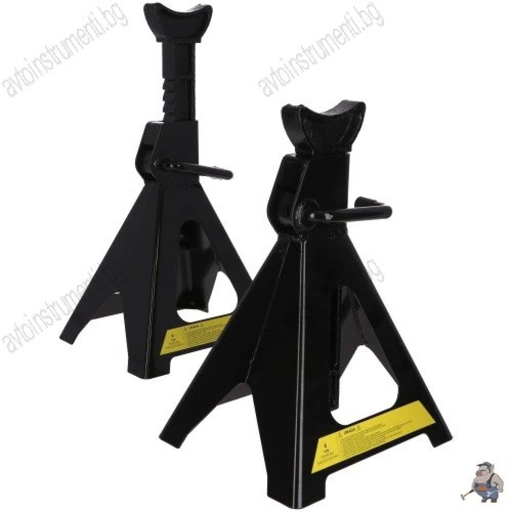 К-кт стойки за подпиране на коли и камиони 6т., 385-595мм.