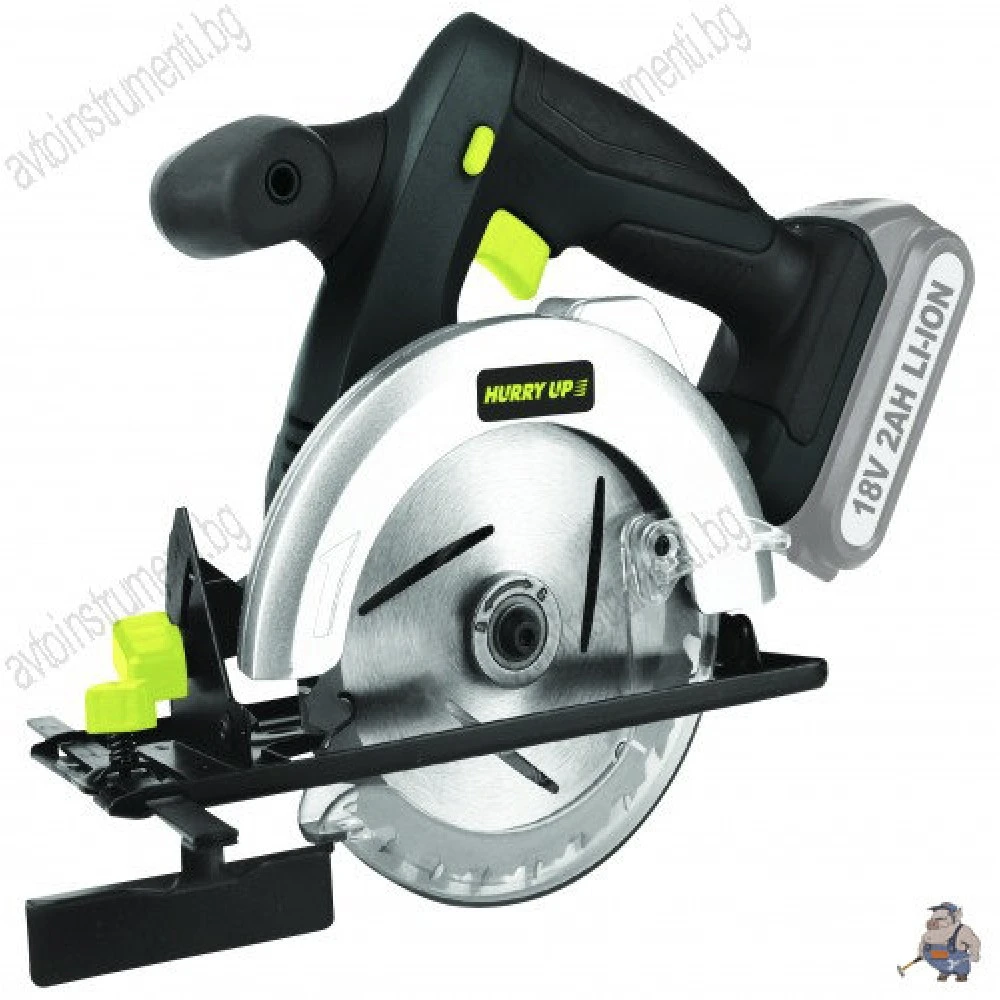 Акумулаторен ръчен циркуляр 136см., 18V