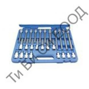 Комплект битове, 26 части, 1/2" BGS Technic