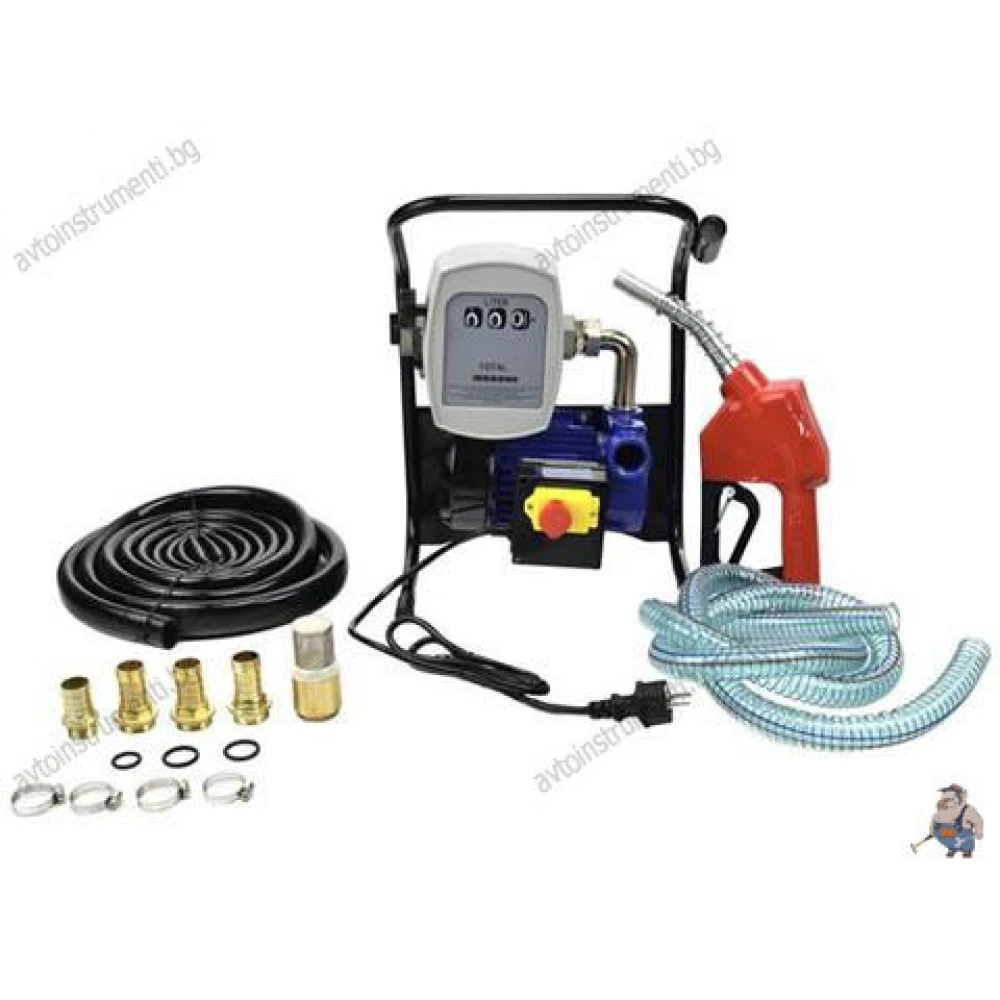 Електрическа помпа за трансфер на масло и гориво 600W