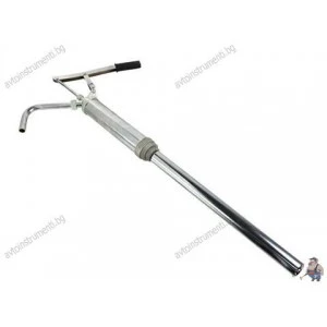 Ръчна помпа за източване на масло и гориво от варели