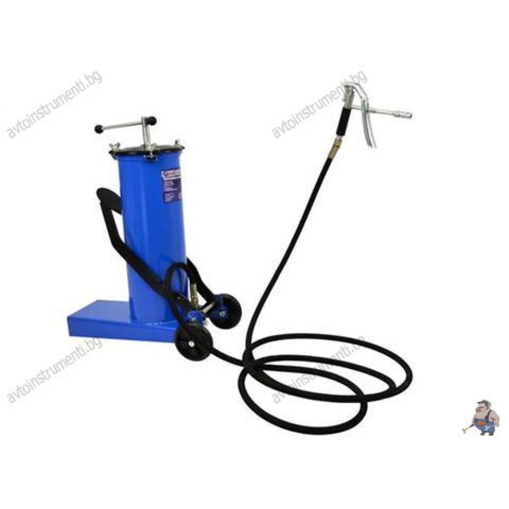 Крачна помпа за гресиране - такаламит 6кг. + 4м. маркуч