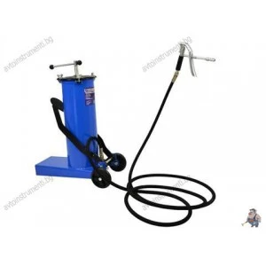 Крачна помпа за гресиране - такаламит 6кг. + 4м. маркуч